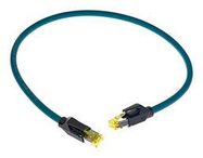 ENET CORD, CAT6A, RJ45 PLUG-PLUG, 3.3 