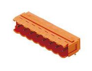 TERMINAL BLOCK, R/A HEADER, 9POS, 5.08MM