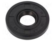 Oil seal; NBR caoutchouc; Thk: 4.5mm; -40÷100°C; with sealing lip ORING USZCZELNIENIA TECHNICZNE