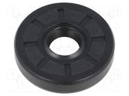 Oil seal; NBR caoutchouc; Thk: 7mm; -40÷100°C; Shore hardness: 70 ORING USZCZELNIENIA TECHNICZNE