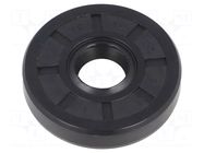 Oil seal; NBR caoutchouc; Thk: 7mm; -40÷100°C; Shore hardness: 70 ORING USZCZELNIENIA TECHNICZNE