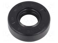 Oil seal; NBR caoutchouc; Thk: 10mm; -40÷100°C; Shore hardness: 70 ORING USZCZELNIENIA TECHNICZNE