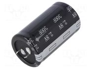 Supercapacitor; SNAP-IN; 300F; 2.8VDC; ±20%; Ø35.6x61.5mm; 8mΩ BIGCAP