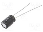 Supercapacitor; THT; 1F; 2.8VDC; ±20%; Ø6.3x9.8mm; 400mΩ; -40÷65°C BIGCAP