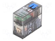 Relay: electromagnetic; SPDT; Ucoil: 110VDC; 16A; 16A/250VAC; HR50 LOVATO ELECTRIC