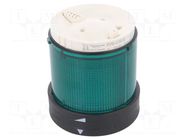 Module: light signaller; green; LED; 24VDC; 24VAC; IP65; Ø70mm SCHNEIDER ELECTRIC