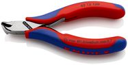 KNIPEX 62 12 120 Electronics Oblique Cutting Nipper with multi-component grips 120 mm