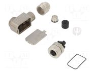 Connector: M12; plug; 713; female; PIN: 5; 60V; shielded; gold-plated BINDER