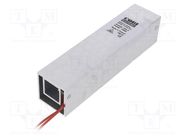 Heater; heatsink; 100W; 230VAC; IP20; for DIN rail mounting COBI ELECTRONIC