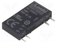 Relay: solid state; Ucntrl: 24VDC; 2A; 24÷280VAC; HR20; 1-phase LOVATO ELECTRIC