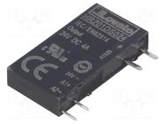 Relay: solid state; Ucntrl: 24VDC; 4A; 3÷28VDC; socket; HR20 LOVATO ELECTRIC