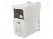 Inverter; Max motor power: 0.4kW; Usup: 200÷240VAC; 0÷400Hz; IN: 7 LS ELECTRIC