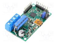 DC-motor driver; 21.77kHz; analog,RC,TTL,USB; 7A; Uin log: 3.3V POLOLU