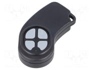 Enclosure: for remote controller; 22; X: 31.8mm; Y: 72.1mm; ABS RETEX