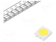 LED; SMD; 5050,PLCC6; white neutral; 5850÷12000mcd; 3950-4600K; 70 REFOND