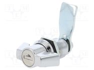 Lock; different cylinder; zinc and aluminium alloy; 30mm RST ROZTOCZE