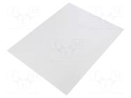 Cleaning cloth: micro abrasives material; sheet; 0.5um; brown LAPP