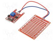 Module: rain detector; Dim: 54x40mm; 5VDC; Board dim: 30x16mm OKYSTAR