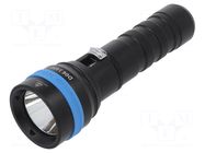 Torch: LED; IPX8; 10lm,1600lm; L: 152mm; Ø: 29÷45mm; diving XTAR
