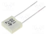 Capacitor: polyester; 4.7nF; 63VAC; 100VDC; 5mm; ±10%; -55÷105°C KEMET