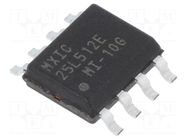 IC: FLASH memory; 512kbFLASH; SPI; 104MHz; 2.7÷3.6V; SOP8; serial MACRONIX INTERNATIONAL