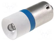 LED lamp; blue; BA9S; 230VAC SIGNAL-CONSTRUCT