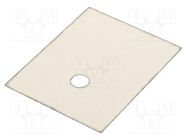 Heat transfer pad: mica; SOT93,TOP3; 0.8K/W; L: 25mm; W: 20mm 