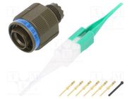 Connector: military; plug; male; PIN: 6; size 9; aluminium alloy AMPHENOL AIR