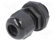 Cable gland; NPT1/2"; IP66,IP68; polyamide; black; 10pcs. 