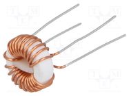 Inductor: wire; THT; 220uH; 2.2A; 30mΩ; 230VAC; 12x5mm; -20÷50% FERYSTER