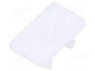 Label; white; HR10,HR20 LOVATO ELECTRIC