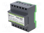 Transformer: mains; 50VA; 230VAC; 24V; Leads: terminal block; IP30 BREVE TUFVASSONS