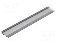 Profiles for LED modules; natural; L: 1m; VARIO30-01; aluminium TOPMET