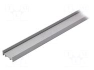 Profiles for LED modules; natural; L: 1m; VARIO30-01; aluminium TOPMET