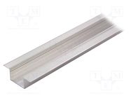 Profiles for LED modules; natural; L: 1m; VARIO30-05; aluminium TOPMET