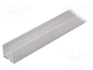 Profiles for LED modules; natural; L: 1m; VARIO30-08; aluminium TOPMET