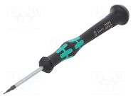 Screwdriver; precision; hex key; HEX 0.7mm; Blade length: 40mm WERA