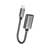 Dudao L15T OTG Adapter USB-C - USB-A - Gray, Dudao