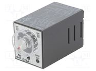 Timer; 0,1s÷180h; SPDT + SPDT; 250VAC/3A,30VDC/1A; Usup: 24VAC IDEC