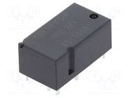 Relay: electromagnetic; SPDT x2; Ucoil: 12VDC; 30A; 550mW; PCB HONGFA RELAY