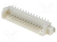 Socket; wire-board; male; PicoBlade™; 1.25mm; PIN: 14; SMT; 1A; 125V MOLEX