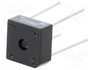 Bridge rectifier: single-phase; Urmax: 600V; If: 8A; Ifsm: 200A NTE Electronics