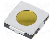 Microswitch TACT; Pos: 2; 0.05A/12VDC; SMT; none; 5.2x5.2mm; 0.85mm JIANFU