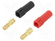 Connector: DC supply; plug; XT150; male; PIN: 2; for cable; 60A; 500V AMASS