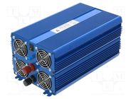 Converter: DC/AC; 2kW; Uout: 230VAC; 11÷15VDC; Out: AC sockets 230V AZO DIGITAL