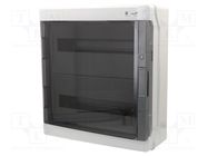 Enclosure: for modular components; IP65; light grey; ABS; 400V 