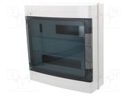 Enclosure: for modular components; IP65; light grey; ABS; 400V 