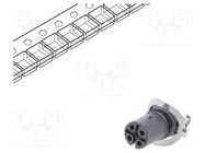 Connector: M12; socket; PIN: 5; female; A code-DeviceNet / CANopen 