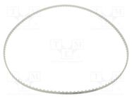 Timing belt; T10; W: 10mm; H: 4.5mm; Lw: 1250mm; Tooth height: 2.5mm OPTIBELT