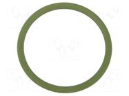 O-ring gasket; FKM; Thk: 2mm; Øint: 28mm; M32; green; -20÷200°C LAPP